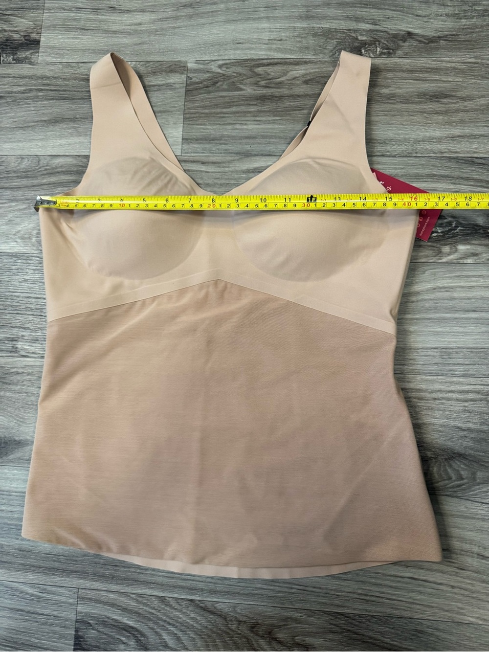 NWT Honeylove LiftWear Tank Shapewear Nude Beige Sand Plus Size 1X - Picture 6 of 8